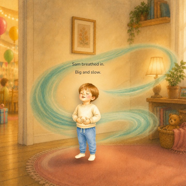 A personalized page from the book