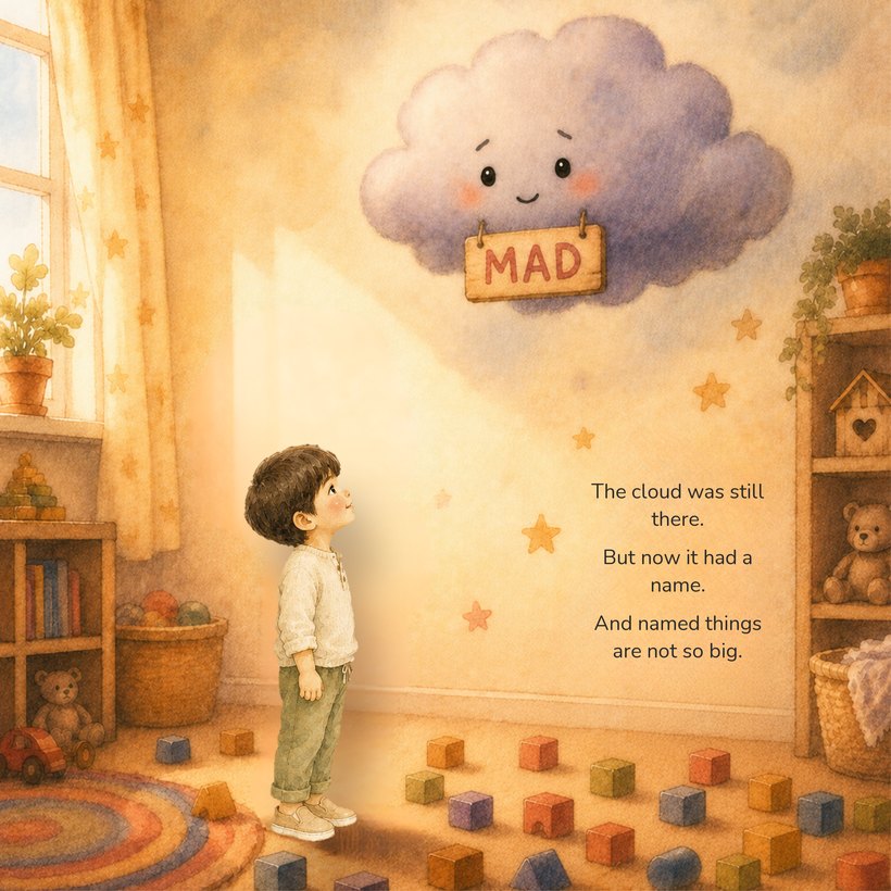 A personalized page from the book